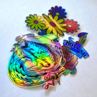 Holographischer Aufkleber