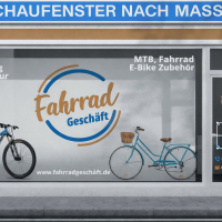 Individuell gestaltetes Schaufenster