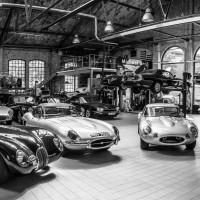 Vintage-Garage-Panorama-Tapete