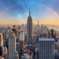 New York Landscape 2 Panoramatapete