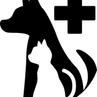 Tierklinik 2 Logo Sichtschutz-Fensterfolie