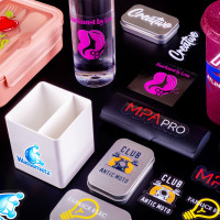 Transparente Aufkleber