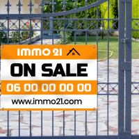 Banner der Immobilienagentur