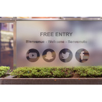 Individuell gestaltete Verdunkelungsfolie