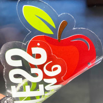 Drucken der weißen Fläche