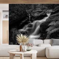 Panoramatapete Schwarz und Weiß