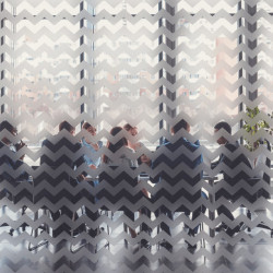 Muster in Verdunkelungsfolie