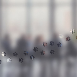 Tiere Muster in Verdunkelungsfolie