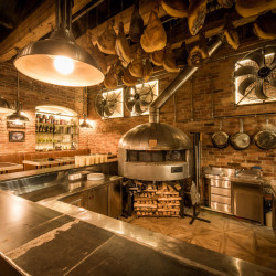 Küche-Panorama-Tapete