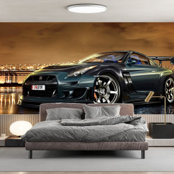 Nissan GTR Panorama-Hintergrundbild