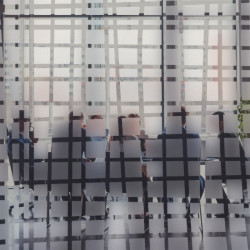 Woven Lines Sichtschutzfolie