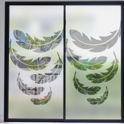 Feathers Privacy Window Film