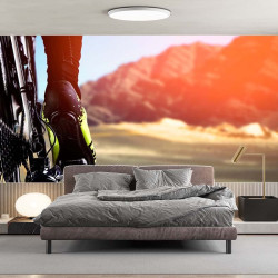 Rennrad-Panorama-Tapete