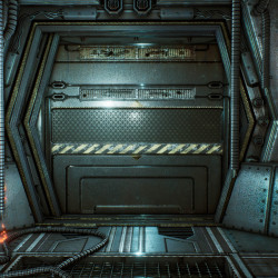 Space Ship 2 Panorama-Tapete