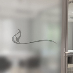 Frauen-Schönheitssalon Sichtschutzfolie