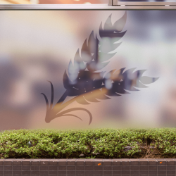 Weizenbäckerei Sichtschutzfolie