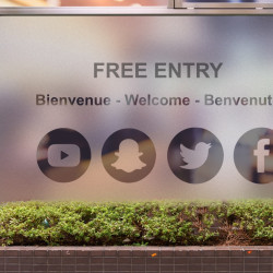 Individuell gestaltete Verdunkelungsfolie