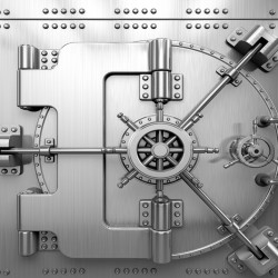 Schließfach Panoramatapete