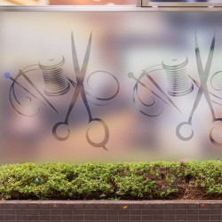 Couturier Logo 2 Sichtschutz-Fensterfolie