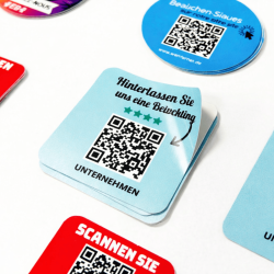 QR-Code-Aufkleber