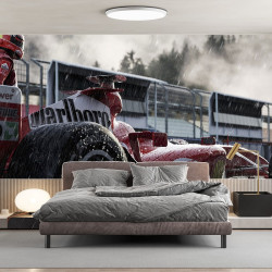 F1 Ferrari GP Panoramatapete