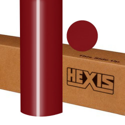 Bordeauxfarbenes selbstklebendes Vinyl - Hexis