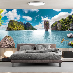 tropische Insel Panoramatapete