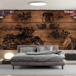 Vintage-Moto-Panorama-Tapete