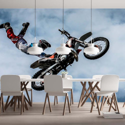 Moto-Cross-Panorama-Tapete