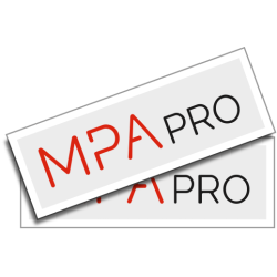 Rechteckige Aufkleber