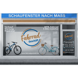 Individuell gestaltetes Schaufenster