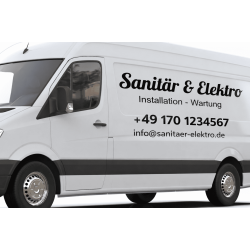 Klebebeschriftung fürs Auto