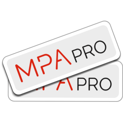 Rechteckige Aufkleber mit abgerundeten Ecken