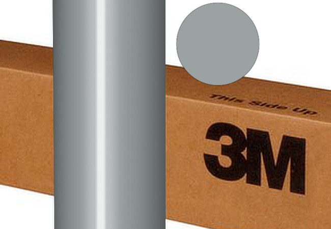 Selbstklebende Vinylfolie in Silber - 3M