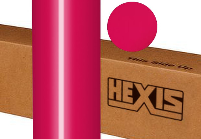 Selbstklebende Vinylfolie in Fuchsia - Hexis
