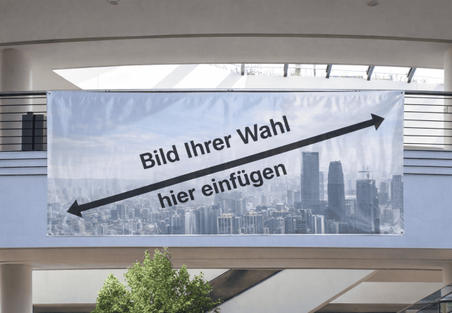 100 % personalisiertes Banner