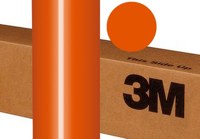 Orangefarbenes selbstklebendes Vinyl - 3M