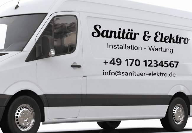 Klebebeschriftung fürs Auto