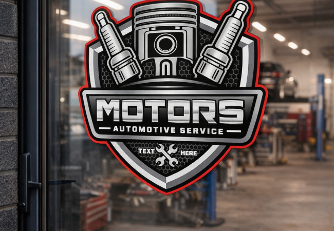 Formgestanzte Aufkleber