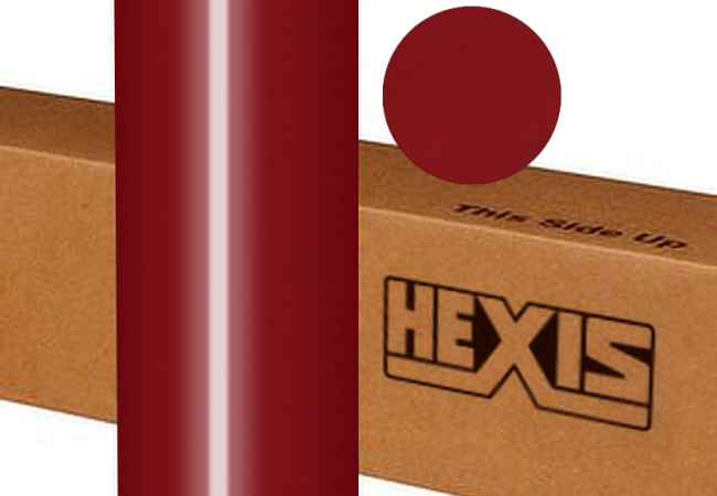 Bordeauxfarbenes selbstklebendes Vinyl - Hexis