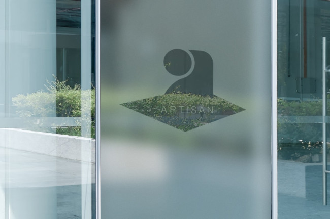 Aufkleber Handwerker-Logo matt
