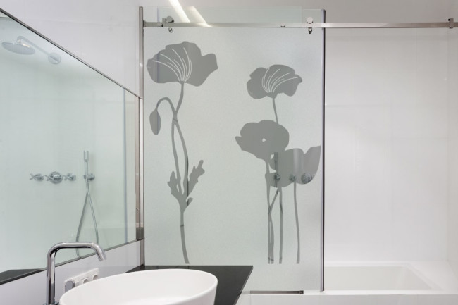 Poppy Privacy Fensterfolie
