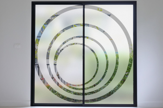 Design Cercle Sichtschutz-Fensterfolie