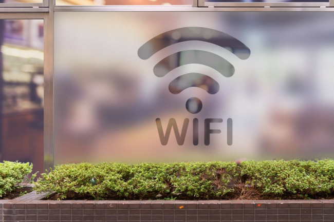 Aufkleber WIFI-Logo 2 matt
