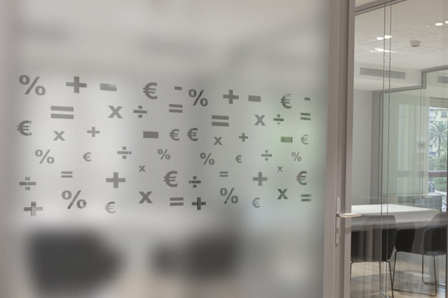 Muster, Mathematik, Bank, Sichtschutzfolie