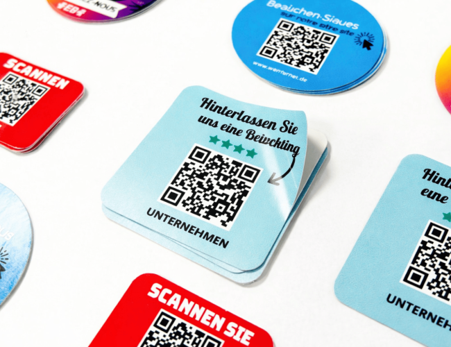 QR-Code-Aufkleber - MPA Pro