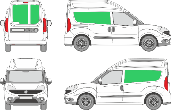 Fiat Doblo L1H2 (2015-2023)