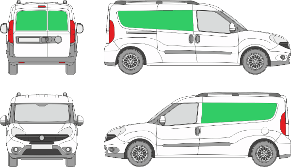 Fiat Doblo L2H1 (2015-2022)