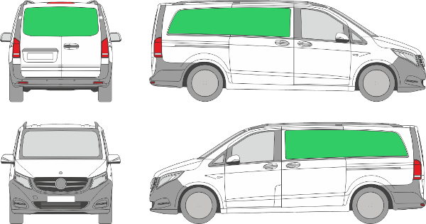 Mercedes Benz Vito L2H1 (2014-2026)