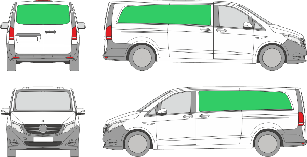 Mercedes Benz Vito L3H1 (2014-2026)
